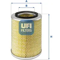 Ufi 30.133.00 Luchtfilter