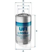 Ufi Brandstoffilter 24.999.00