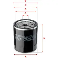 Sofima S 3253 R Oliefilter