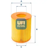 Ufi 27.008.00 Luchtfilter