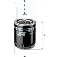 Ufi 23.465.00 Oliefilter