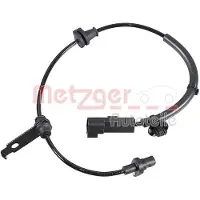 METZGER 09001522 Wielsnelheidssensor (ABS)