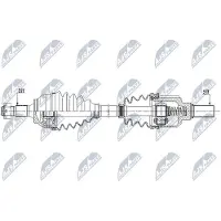 NTY NPW-CT-077 Aandrijfas