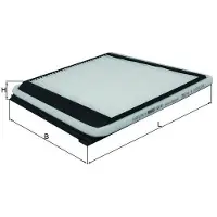MAHLE ORIGINAL LA 41 Interieurfilter