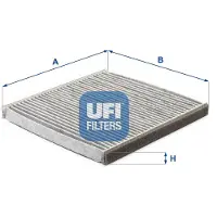 Ufi 54.117.00 Interieurfilter