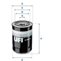 Ufi 23.486.00 Oliefilter