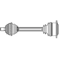 ERA Benelux DA60668 Aandrijfas