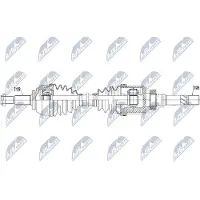 NTY NPW-PL-059 Aandrijfas