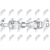 NTY Aandrijfas NPW-TY-108