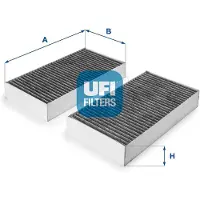 Ufi 53.084.00 Interieurfilter