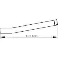 DINEX Uitlaatpijp 81607