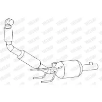 Walker 73386 Roetfilter (DPF)