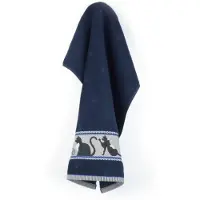 Bunzlau Castle Keukendoek Cats Donkerblauw
