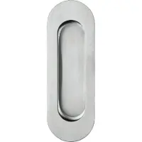 HDD pro Schuifdeurkom Inkapschelp Hdd Ovaal Blind Inox Plus
