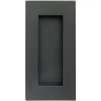 HDD pro Schuifdeurkom Inkapschelp Hdd Ovaal Carre Zwart