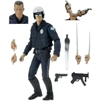 NECA Terminator 2 - Ultimate T-1000 Motorcycle Cop 7 Inch Action Figure (Neca)