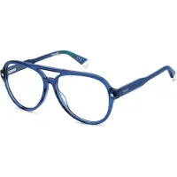 Polaroid PLD D540 57/14/145 Blauw Acetaat monturen UNISEX PLD D540