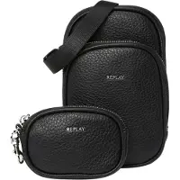 Replay Schoudertas Crossbody Bag Black Zwart