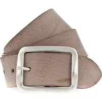 Vanzetti Leren riem met karakteristiek gekalkt en geolied oppervlak, vintage-look