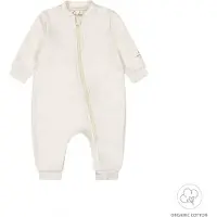 Dirkje baby boxpak wit Jongens/Meisjes Sweat Ronde hals Effen - maat 68