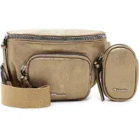 Tamaris Schoudertas Mona Crossover Bag Gold Goudkleurig
