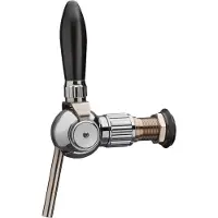 Ich-zapfe Biertap, Compensatorkraan - Cosmo, verchroomd met compensator stalen as 5/8, 35 mm