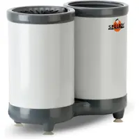 Ich-zapfe Glazenspoeler, Glazenspoelmachine - Originele Spülboy Twin-Go-T, met 2-traps telescopische spoeling