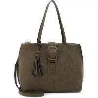 Tamaris Schoudertas Janina Shopper Fango Kaki