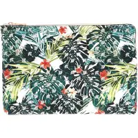 JOOP! Laptop hoes Utensil zak met laptopvak Cortina Tropici Geena Sleeve LHZ 1 Green Groene Veelkleurig