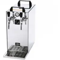 Ich-zapfe Biertap - Kontakt 40/K Profi, thuistap, bierkoeler 2-lijns, membraanpomp, 50 liter/uur, Green Line