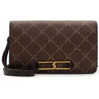 Tamaris Schoudertas Anastasia Chain Crossbody Bag With Flap Brown Donkerbruin