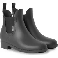 HORZE Bonn Rubber Jodhpurs, dames, Black, 37