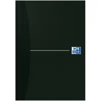 Oxford - Notitieboek Smart Black A5 96vel lijn | 1 stuk | 5 stuks