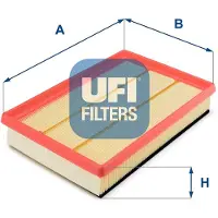 Ufi 27.969.00 Luchtfilter
