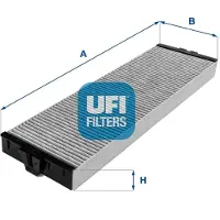 Ufi 54.151.00 Interieurfilter