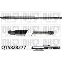 Quinton Hazell QTS828277 Gasveer achterklep
