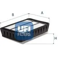 Ufi 30.539.00 Luchtfilter