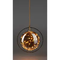 Christmas Decoration Kerstbal - Ø 15 cm - Led -Touw - met timer - kerstballen - kerst - kerstverlichting