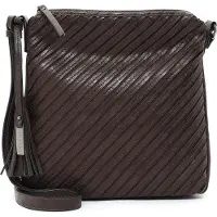 Tamaris Schoudertas Julina Crossover Bag Brown Donkerbruin