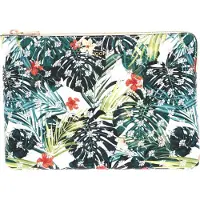 JOOP! Laptop hoes Utensil zak met laptopvak Cortina Tropici Geena Sleeve LHZ Green Groene Veelkleurig