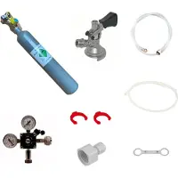 Ich-zapfe Accessoirepakket Pygmy met Combi - M systeem aansluiting en 0,5 kg CO2-fles