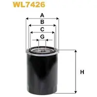 WIX FILTERS WL7426 Oliefilter