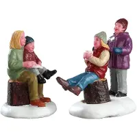 Intratuin Lemax Kerstdorpminiatuur Quality Time With Mom H 5,6 Cm