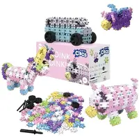 Clics Toys Nano – Fantasy Builders 250 Piece Set – 5 in 1 Bouwblokken – SPEELGOED Gemaakt Van 100% RECYCLED Plastic – Speelgoed 8, 9, 10, 11, 12 jaar – Constructie Speelgoed