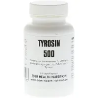 EDER Health Nutrition Tyrosin 500, 60 stuks, verpakking