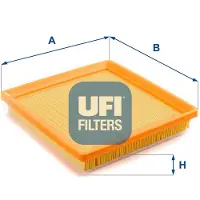 Ufi 30.588.00 Luchtfilter