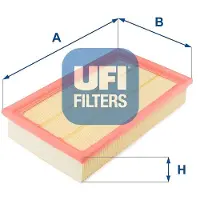 Ufi 30.241.00 Luchtfilter
