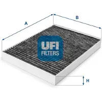 Ufi 54.148.00 Interieurfilter