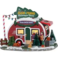 Lemax Farm Fresh Christmas Trees Vail Village Collection 2024