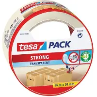 TESA - Verpakkingse 50mmx66m transparant blister PP | 6 stuks